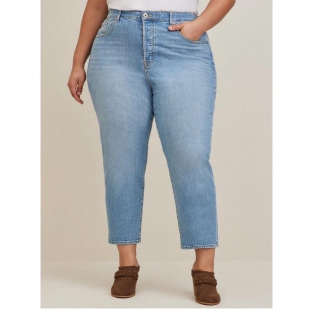 Torrid Button Fly Mom Jean Size 20R